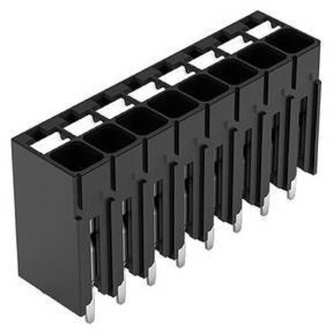 WAGO 2086-1108 Borne pour circuits imprimés 1.50 mm² Nombre de pôles 8 noir 1 pc(s) X514502