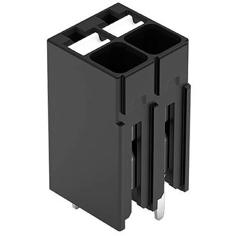 WAGO 2086-1122 Borne pour circuits imprimés 1.50 mm² Nombre de pôles 2 noir 1 pc(s) X514202