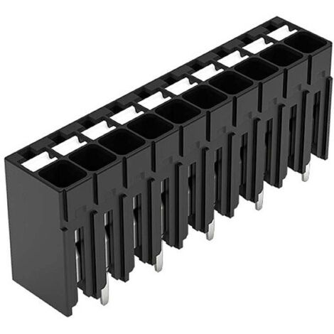WAGO 2086-1130 Borne pour circuits imprimés 1.50 mm² Nombre de pôles 10 noir 1 pc(s) X514332