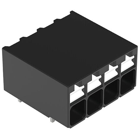WAGO 2086-1204 Printklemme 1.50 mm² Polzahl 4 Schwarz 1 St.