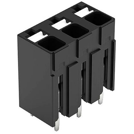 WAGO 2086-3103/300-000 Borne pour circuits imprimés 1.50 mm² Nombre de pôles 3 noir 1 pc(s) X516762
