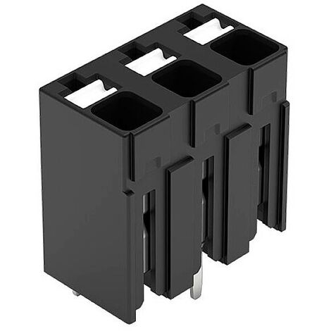 WAGO 2086-3123/300-000 Borne pour circuits imprimés 1.50 mm² Nombre de pôles 3 noir 1 pc(s) X516552