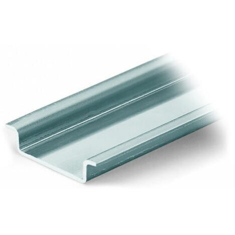 Wago 210-113 Rail DIN acier 35x7.5x1mm - longueur 2 m - non perforé