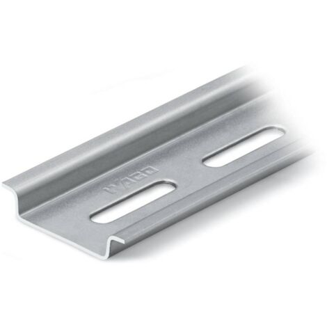 WAGO 210-504 Rotaia in acciaio zincato resistente