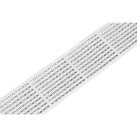 WAGO 210-831 210-831 Étiquettes pour imprimantes à transfert thermique Type de montage: à coller blanc 25 m X537372