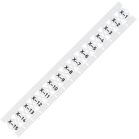 WAGO 211-835 211-835 Kabelmarkierungssystem  Beschriftungsfläche: 25 x 10 mm Weiß Anzahl Markierer: