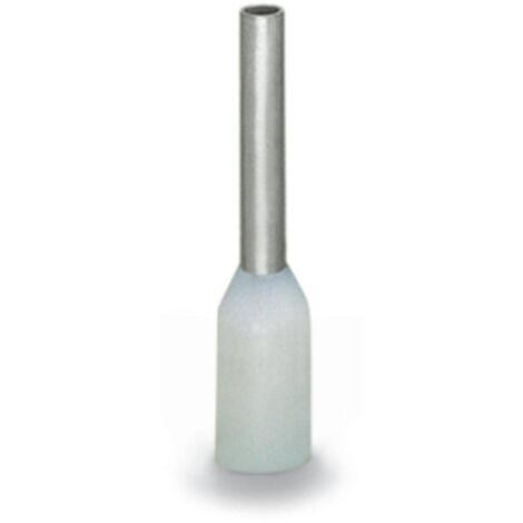 Wago 216-201 Cappuccio semplice estremità cavo bianco 1000 unità