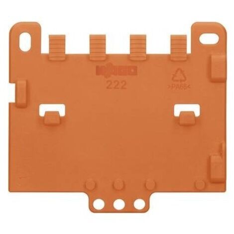 WAGO 222-505 Pannello guidacavo Arancione 1 pz.