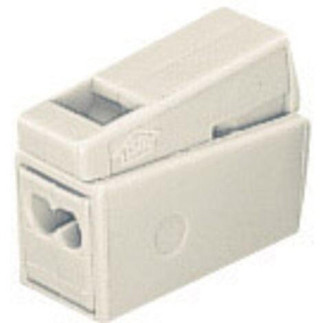 WAGO 224-112  Leuchtenklemme flexibel: 0.5-2.5 mm² starr: 1-2.5 mm² Polzahl: 3 1 St. Weiß