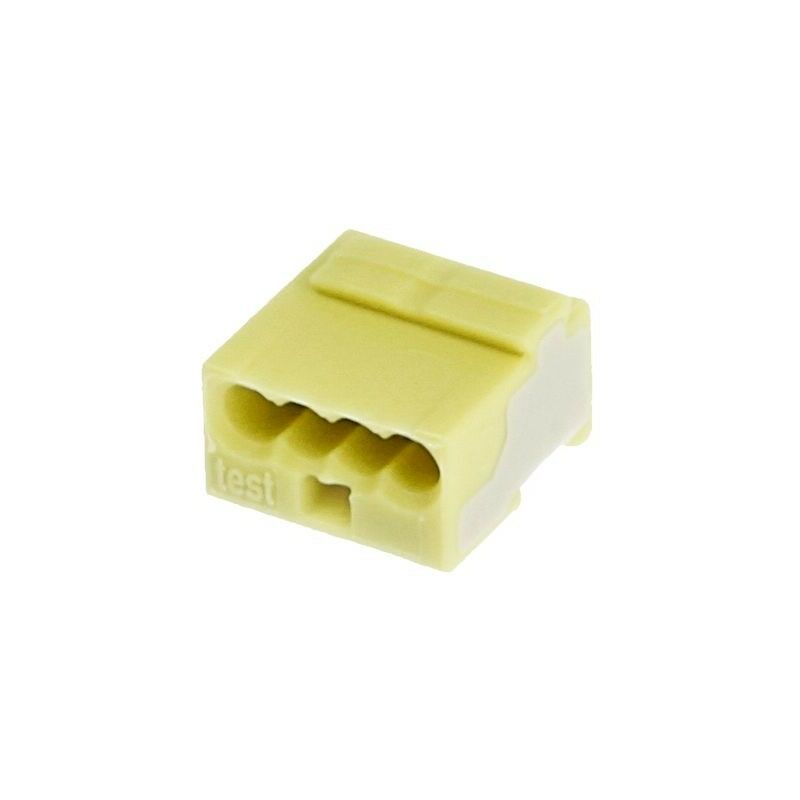 Image of Micro terminal per scatola di derivazione 243 serie per 4 terminali gialli