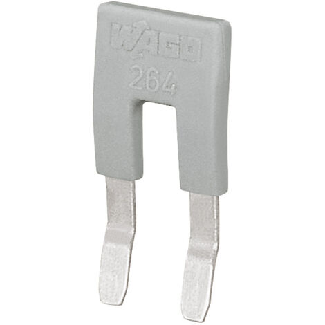 WAGO 264-402 Einlegebrücke  Grau 1 St.