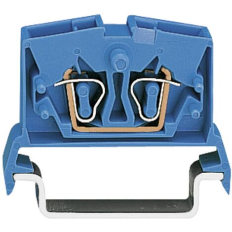 WAGO 264-714 Morsetto passante 6 mm A molla Attribuzione: N Blu 1 pz.