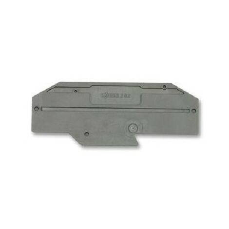 Wago 282-334 Plaque d'extrémité - épaisseur 2 mm