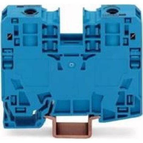 WAGO 285-134 Morsetto passante 16 mm A molla Attribuzione: N Blu 1 pz.
