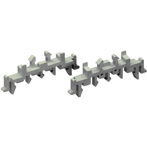 WAGO 288-002 Pied universel gris 10 pc(s) S74795