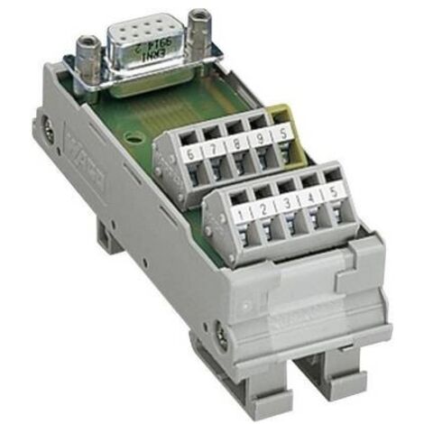 WAGO 289-575 Modulo di interfaccia basetta portacontatti D-SUB 0.08 - 2.5 mm² Poli: 9 Contenuto: 1 pz.