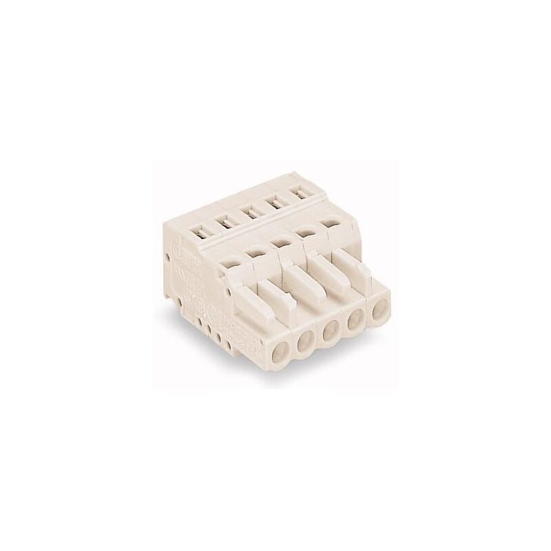 Wago - 721-105/026-045 Female connector - 5 poles - 100% protected against mismating - 2.5 mm≤ - Pitch: 5mm