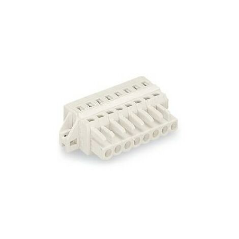 Wago 721-108/026-045 Connecteur femelle - 8 pôles - 100% protégé contre le mismating - 2,5 mm≤ - Pas: 5mm