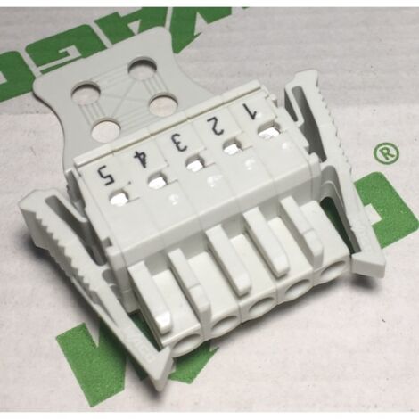 Wago 721-2105/037-047 Buchsenstecker – 5-polig – Kontaktabstand: 5 mm