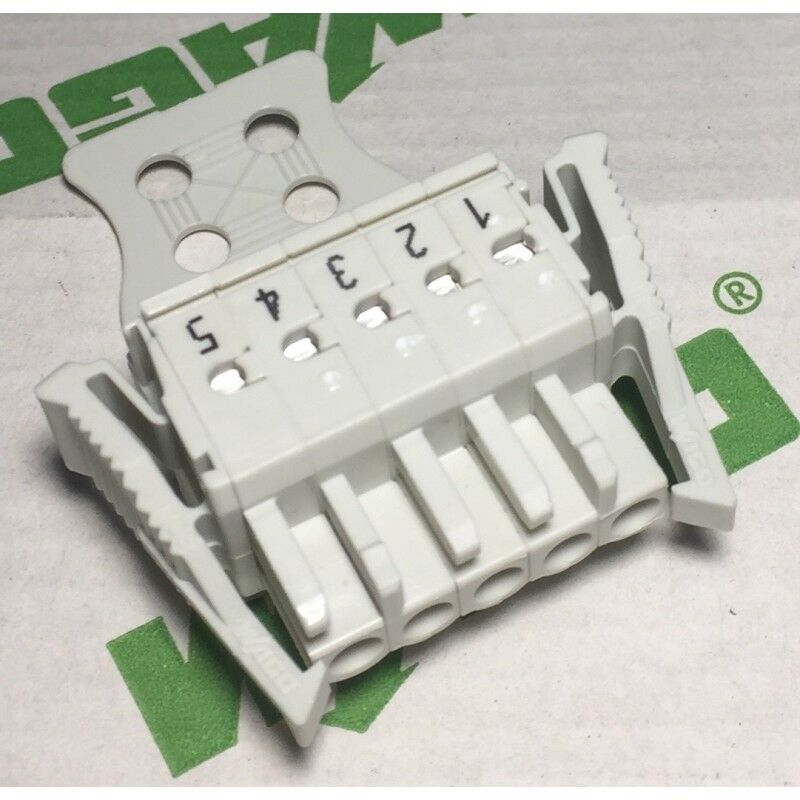 

721-2105 / 037-047 Conector hembra - 5 polos - espaciar los contactos 5mm - Wago