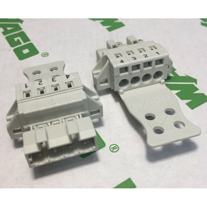

721-604 / 019-044 / 033-000 - tarjeta macho de 4 polos - no - 5 mm 2,5 mm 4 hijo - Wago