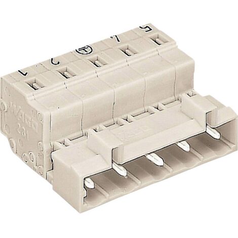 Wago 723-603 bloc de connexion gris 3 pôles
