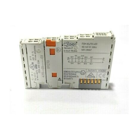 Wago 750-430 Module d'entrée numérique 8 canaux 24VCC 3ms