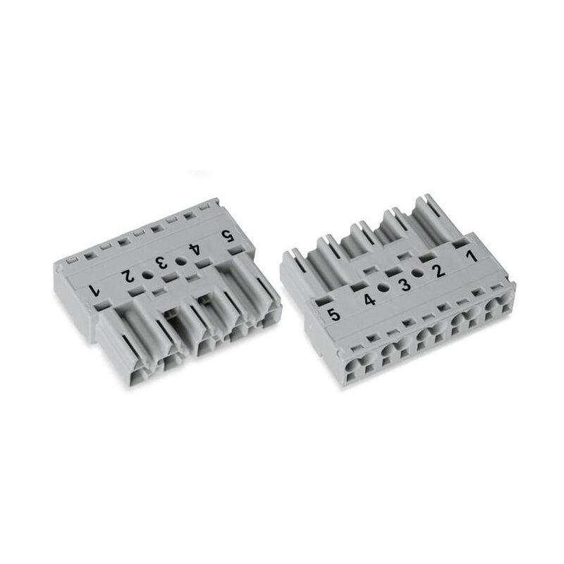 770-255 Male connector - 5 poles - Cod. b - Wago