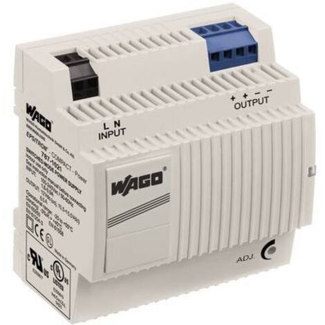 WAGO 787-1021 Alimentation rail DIN 12 V/DC 6.5 A 78 W Nbr. de sorties:1 x Contenu 1 pc(s) W91614