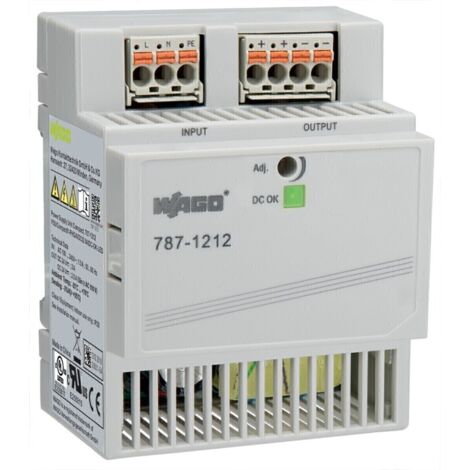 WAGO 787-1212 Hutschienen-Netzteil (DIN-Rail)  24 V 2.5 A 60 W Anzahl Ausgänge:1 x  Inhalt 1 St.