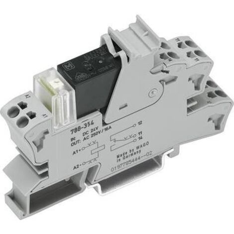 Wago 788-354 relè invertitore grigio 24 V CC 16 A