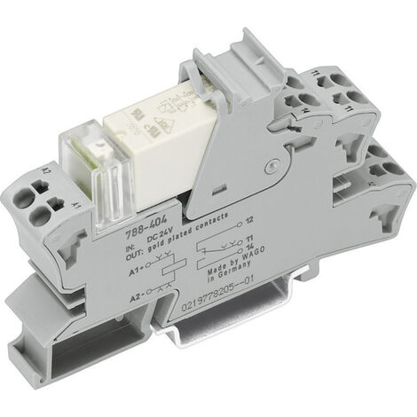 WAGO 788-608 Relaisbaustein Nennspannung: 230 V/AC Schaltstrom (max.): 16 A 1 Wechsler  1 St.