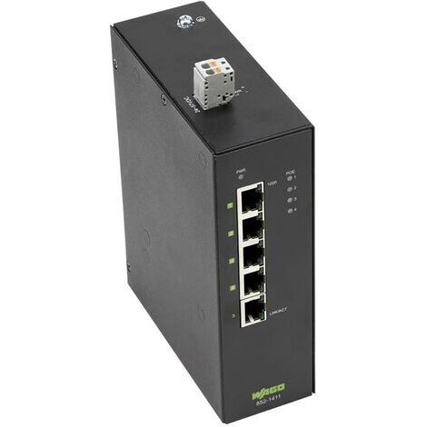 WAGO 852-1411 852-1411 Commutateur Ethernet industriel