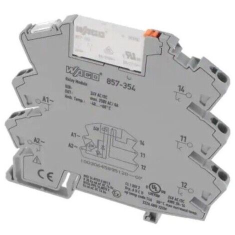 Wago 857-354 24VAC Schnittstellenrelais für DIN-Schienenmontage