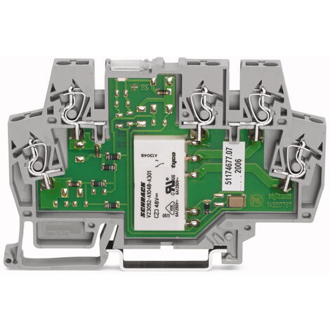 WAGO 859-358 Relaisklemme Nennspannung: 230 V/AC Schaltstrom (max.): 5 A 1 Wechsler  1 St.