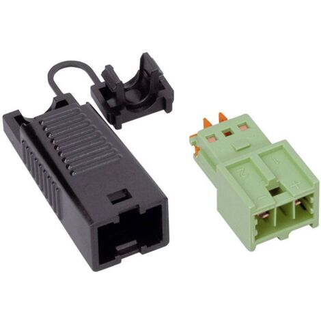 WAGO 893-1012 Connettore di alimentazione WINSTA KNX Spina dritta Tot poli: 2 3 A Verde 1 pz.