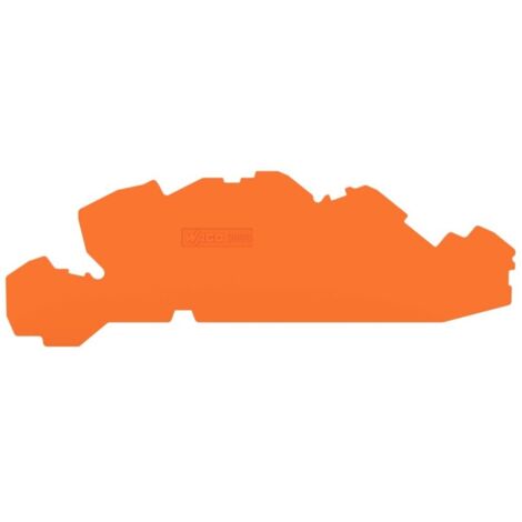 WAGO Abschluss- und Zwischenplatte, 2005-7692, orange