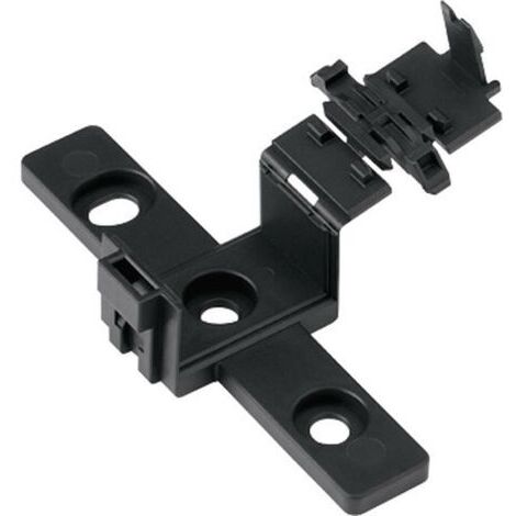 WAGO Adaptateur de fixation noir 1 pc(s) D21637
