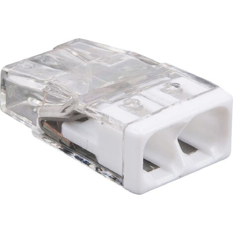 Wago – Cosse de batterie pour conducteurs rigides 0,5 à 2,5 mm² – Tension 450V – Courant 24A – Technique PUSH WIRE® – 2273202