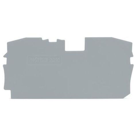 WAGO GmbH& Co. KG Abschluss-u.Zwischenplatte 1mm dick 2010-1291