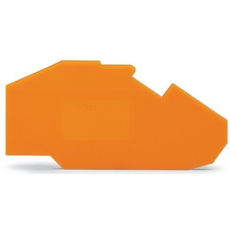 WAGO GmbH& Co. KG Abschluß-/Zwischenplatte orange 783-317