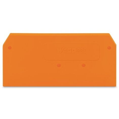 WAGO GmbH& Co. KG Abschlußplatte 2,5mm orange 280-309