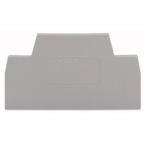 WAGO GmbH& Co. KG Abschlußplatte grau 280-340 25 Stk