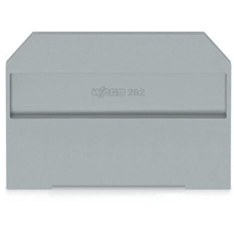 WAGO GmbH& Co. KG Abschlußplatte grau 282-311
