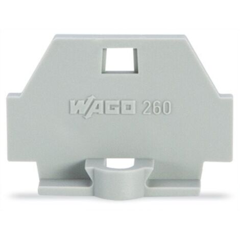 WAGO GmbH& Co. KG Abschlußplatte mit Flansch 260-361