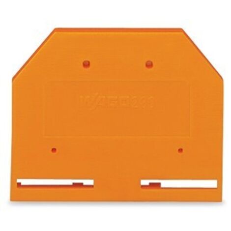 WAGO GmbH& Co. KG Abschlußplatte orange 280-302