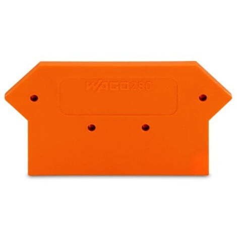 WAGO GmbH& Co. KG Abschlußplatte orange 280-331 25 Stk