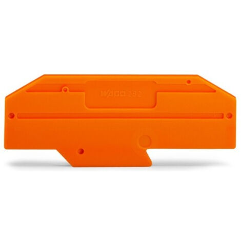 WAGO GmbH& Co. KG Abschlußplatte orange 282-333 25 Stk