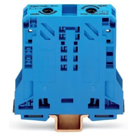 WAGO GmbH& Co. KG Durchgangsklemme 10-50qmm blau 285-154