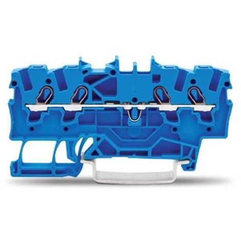 WAGO GmbH& Co. KG Durchgangsklemme 4-Leiter, TS 35 2001-1404
